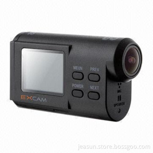 1080P Waterproof Wearable Wide Angle Action Camera with 1.5-inch LCD, RF Bidirectional Remote